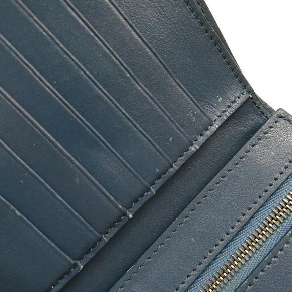 Celine Compact Wallet Blue - Picture 9 of 10